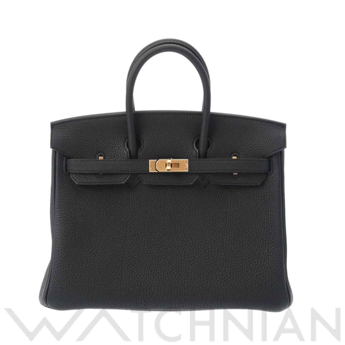 エルメス バーキン 25 ブラック/ゴールド金具 トゴ レディース バッグ 【新品】【bag】