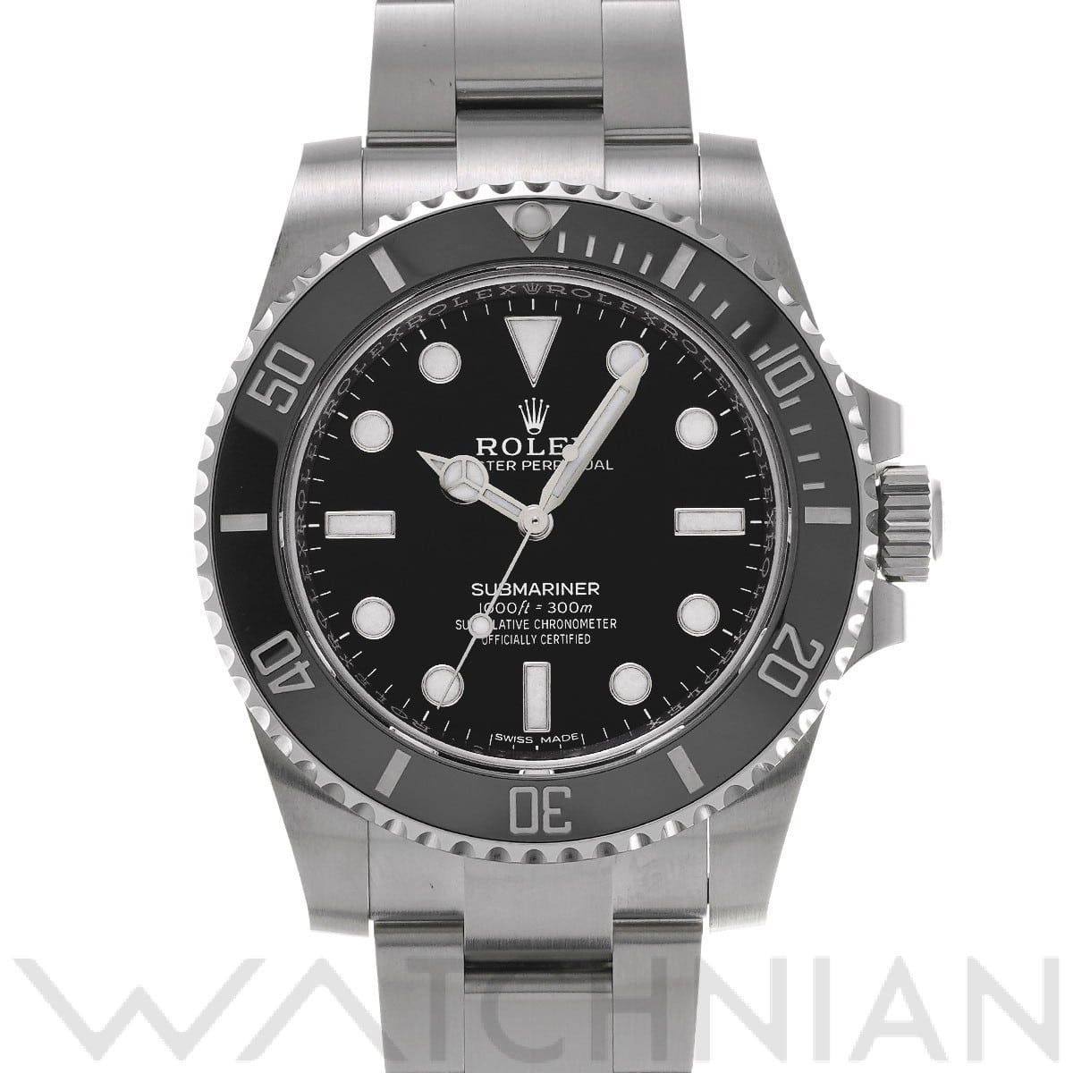 ロレックス サブマリーナ 114060 ブラック メンズ 時計 【中古】【wristwatch】