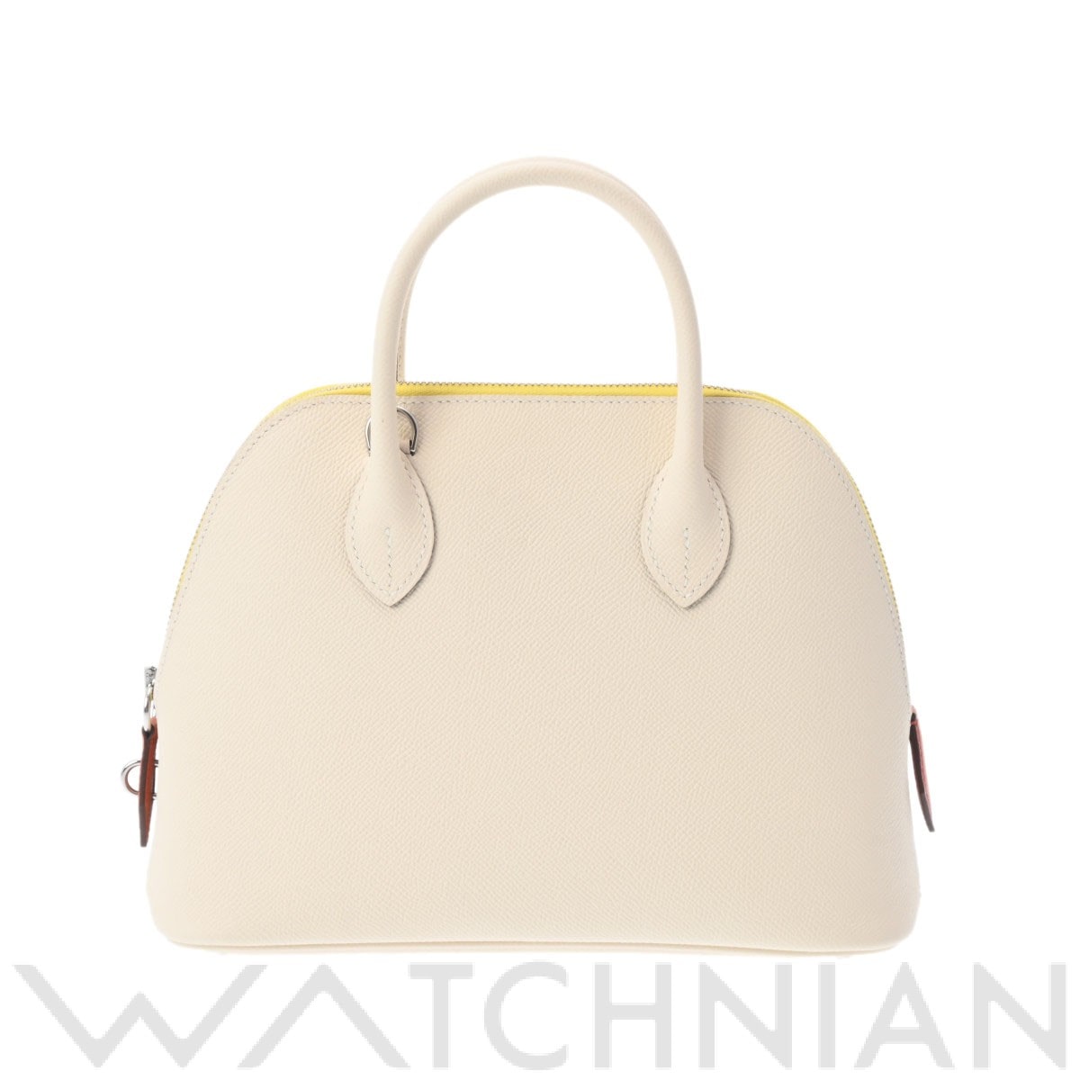 エルメス ボリード 1923 25 トリコロール ナタ/ジョーヌシトロン/テールバリュー/パラジウム金具 ヴォーエプソン レディース バッグ 【新品】【bag】