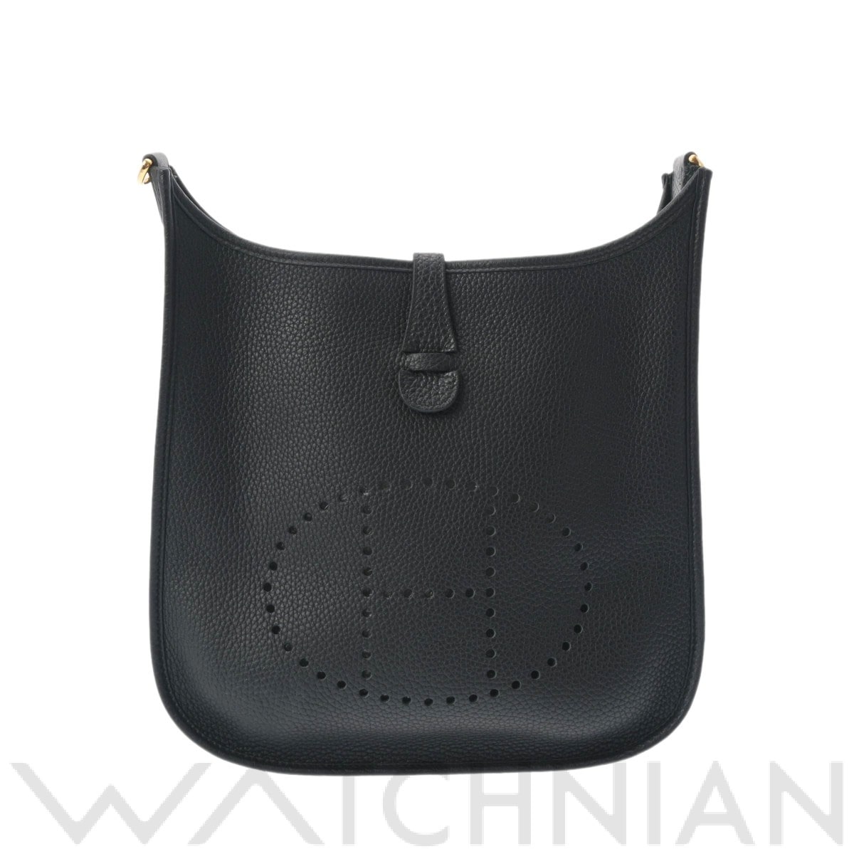 エルメス / HERMES エヴリン2 PM ブラック/ゴールド金具 トリヨンクレマンス レディース バッグ 【未使用】【bag】
