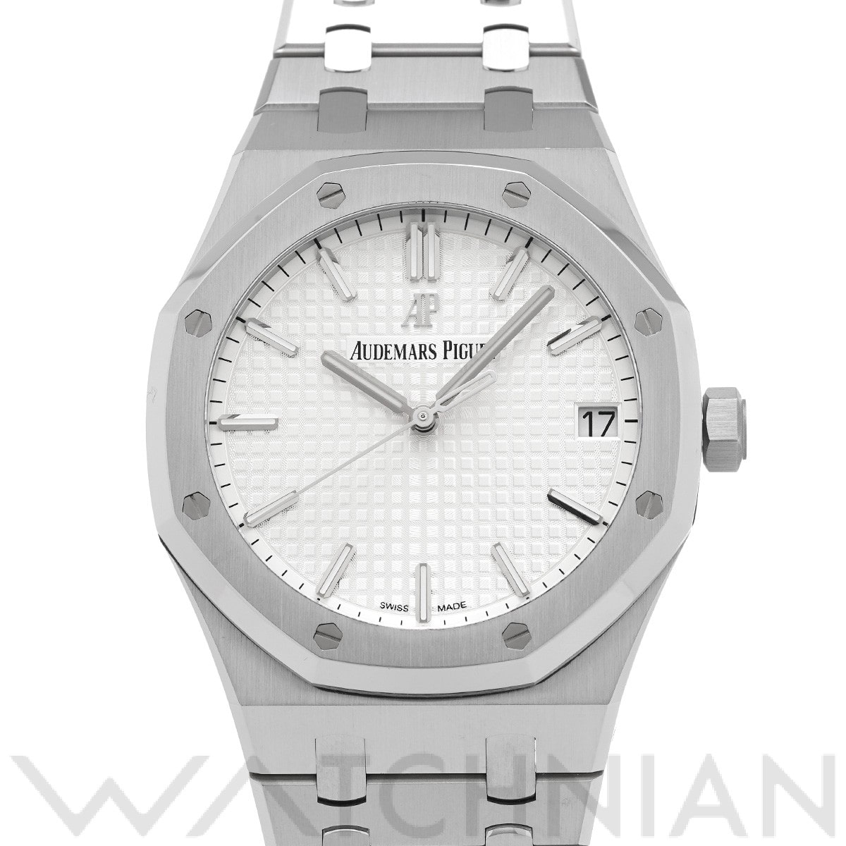 オーデマ ピゲ ロイヤルオーク 15500ST.OO.1220ST.04 ホワイト メンズ 時計 【中古】【wristwatch】