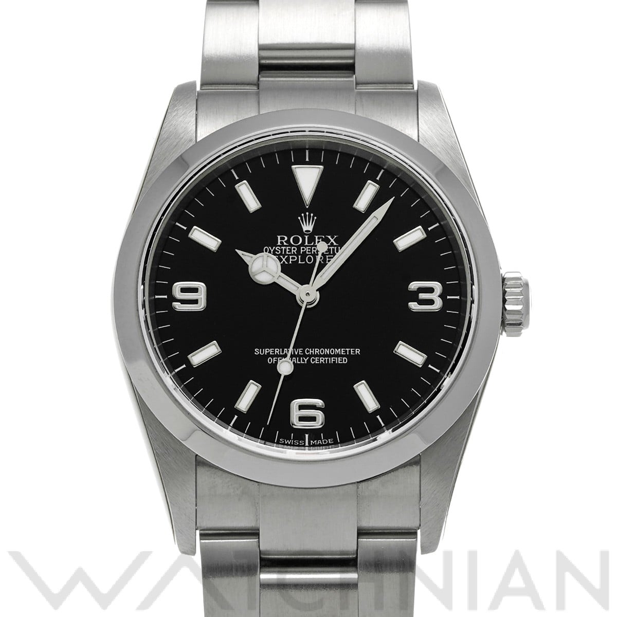 ロレックス エクスプローラー 114270 ブラック メンズ 時計 【中古】【wristwatch】