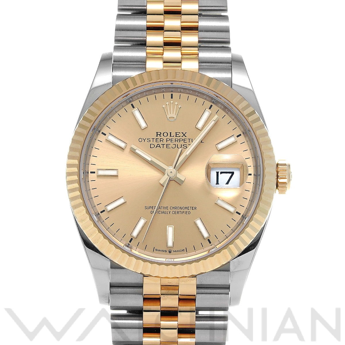 ロレックス デイトジャスト 36 126233 シャンパン メンズ 時計 【未使用】【wristwatch】