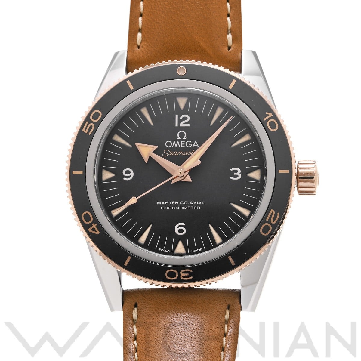 オメガ シーマスター 300 マスター コーアクシャル 233.22.41.21.01.002 ブラック メンズ 時計 【中古】【wristwatch】