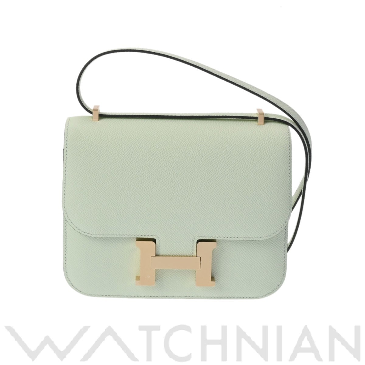 エルメス / HERMES コンスタンス ミニ 18 ミロワール ヴェールフィズ/ゴールド金具 ヴォーエプソン レディース バッグ 【新品】【bag】