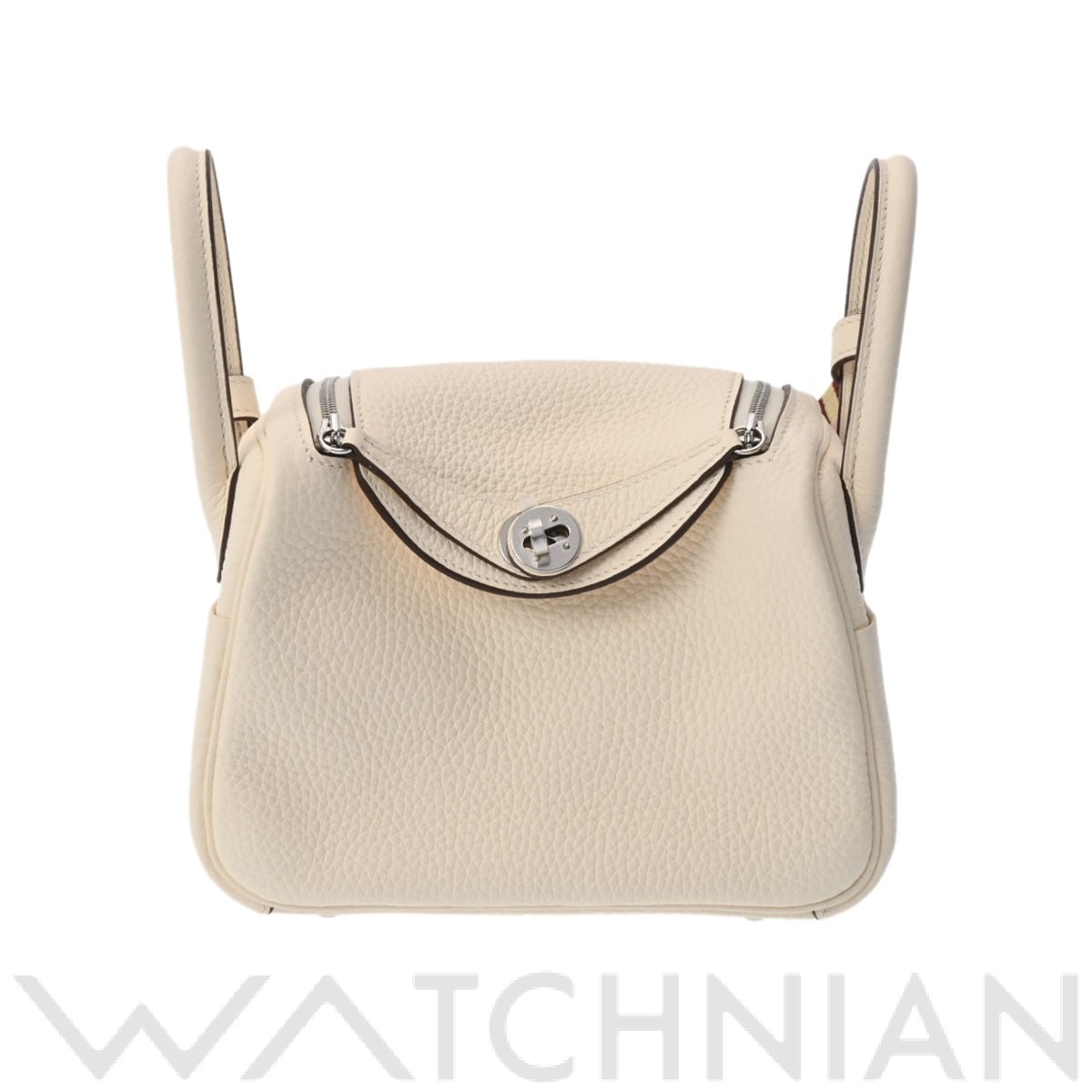 エルメス リンディ ミニ マキシカドリーユ ナタ/パラジウム金具 トリヨンクレマンス レディース バッグ 【未使用】【bag】