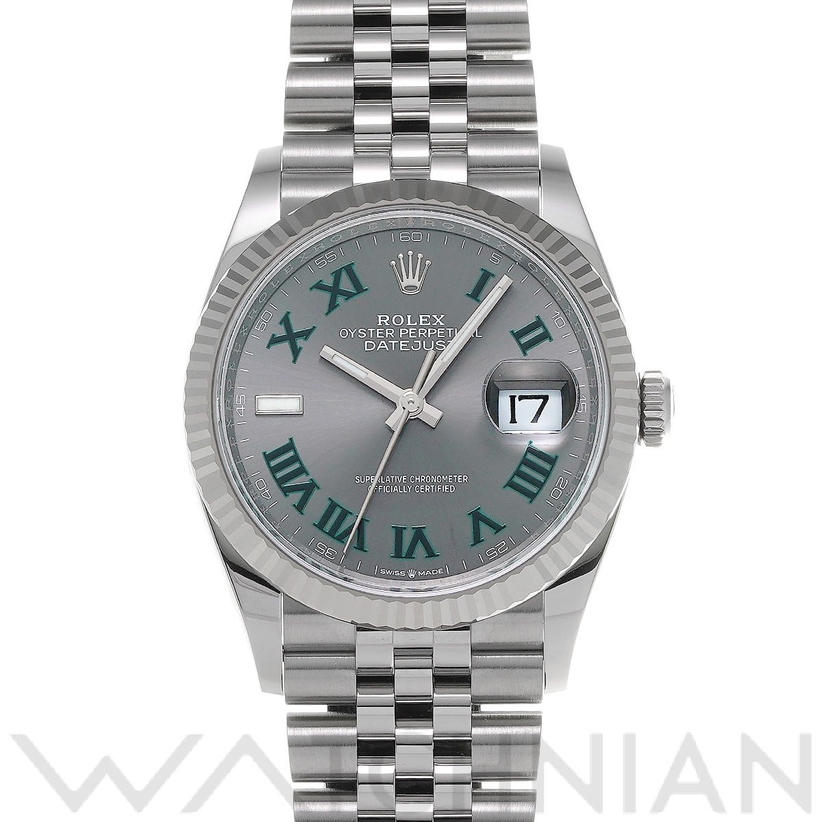 ロレックス デイトジャスト 36 126234 スレート メンズ 時計 【新品】【wristwatch】