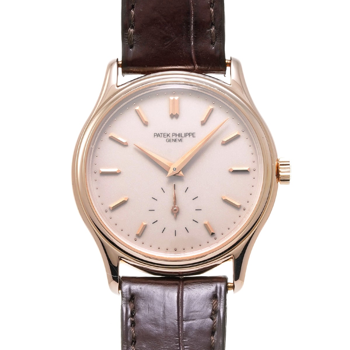 パテック フィリップ カラトラバ 3923R アイボリー メンズ 時計 【中古】【wristwatch】
