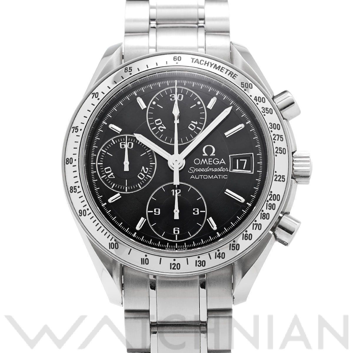 オメガ スピードマスター デイト 3513.50 ブラック メンズ 時計 【中古】【wristwatch】
