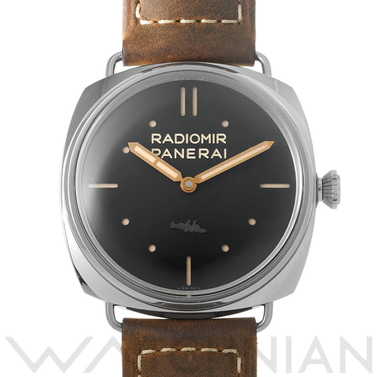 パネライ ラジオミール S.L.C. PAM00425 ブラック メンズ 時計 【中古】【wristwatch】