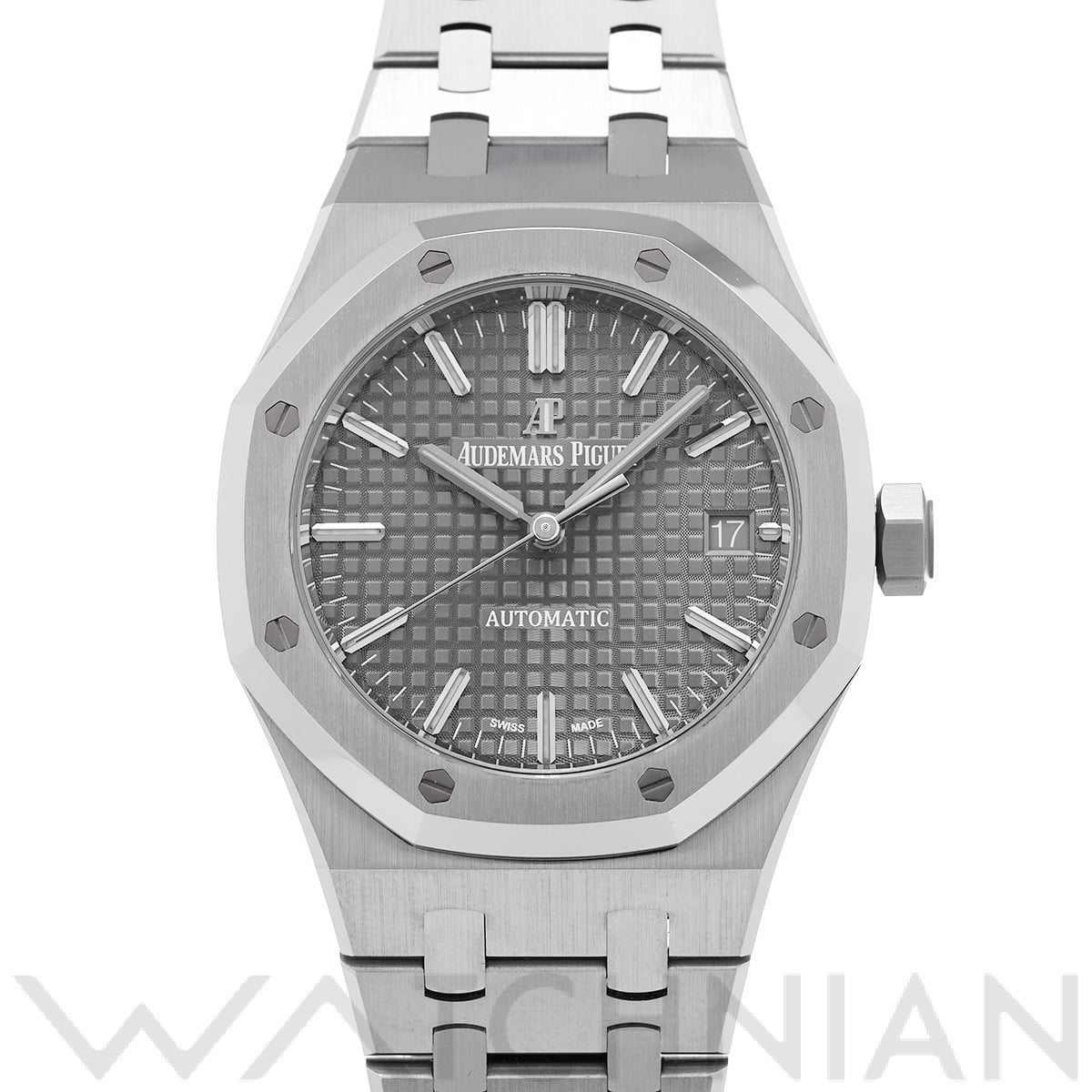 オーデマ ピゲ ロイヤルオーク 15450ST.OO.1256ST.02 ルテニウムグレー メンズ 時計 【中古】【wristwatch】