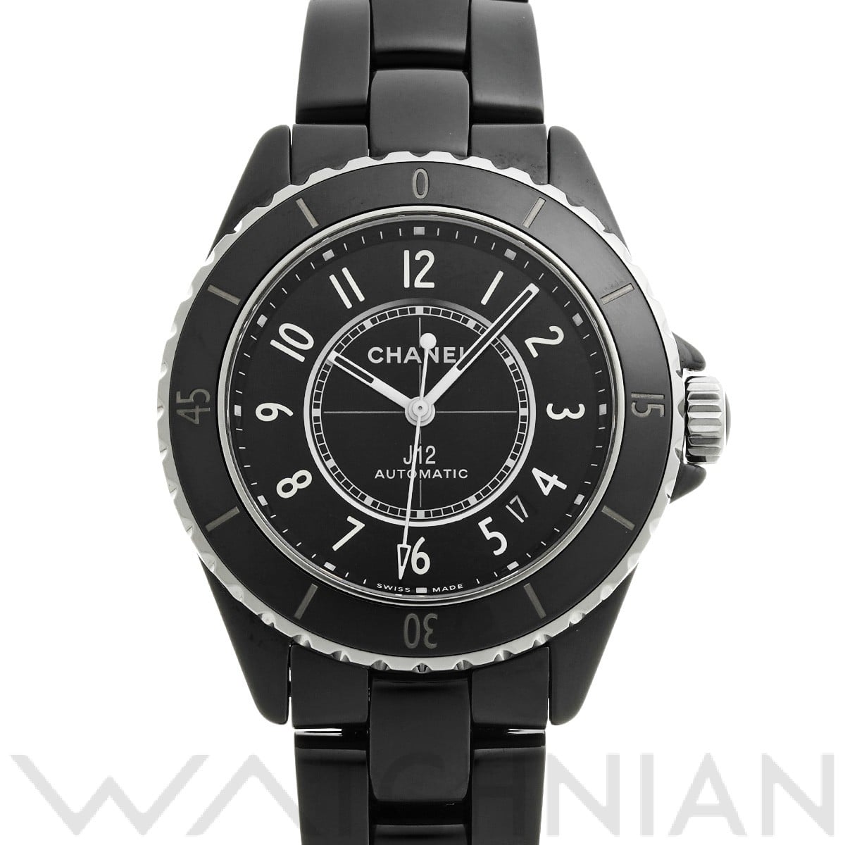 シャネル J12 キャリバー12.1 38MM H5697 ブラックラッカー メンズ 時計 【中古】【wristwatch】