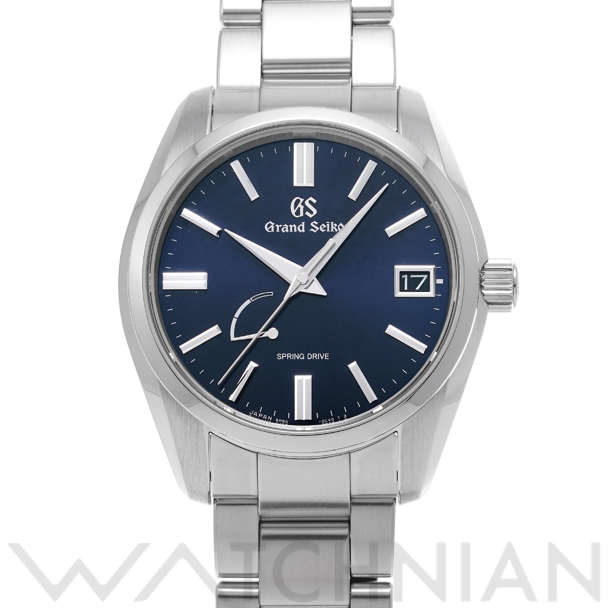 グランドセイコー ヘリテージコレクション スプリングドライブ SBGA439 ミッドナイトブルー メンズ 時計 【中古】【wristwatch】