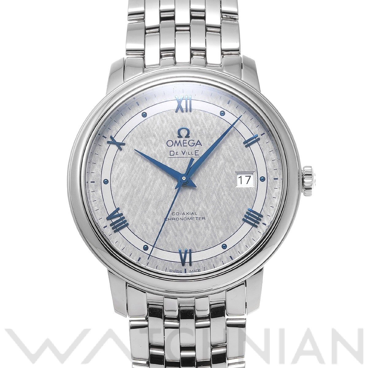 オメガ / OMEGA デ・ヴィル プレステージ コーアクシャル 424.10.40.20.06.002 グレー メンズ 時計 【中古】【wristwatch】