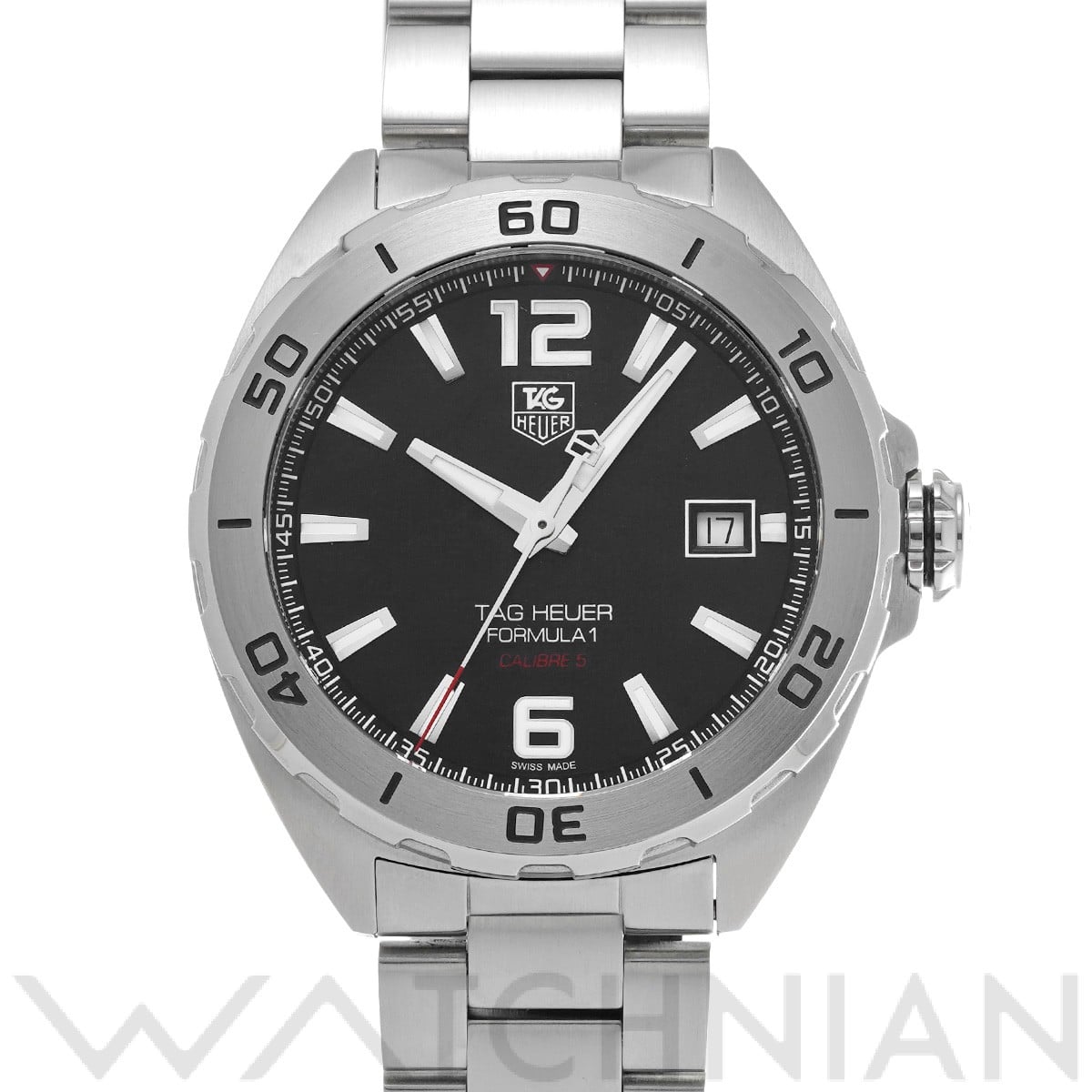 タグ ホイヤー フォーミュラ1 キャリバー5 WAZ2113.BA0875 ブラック メンズ 時計 【中古】【wristwatch】