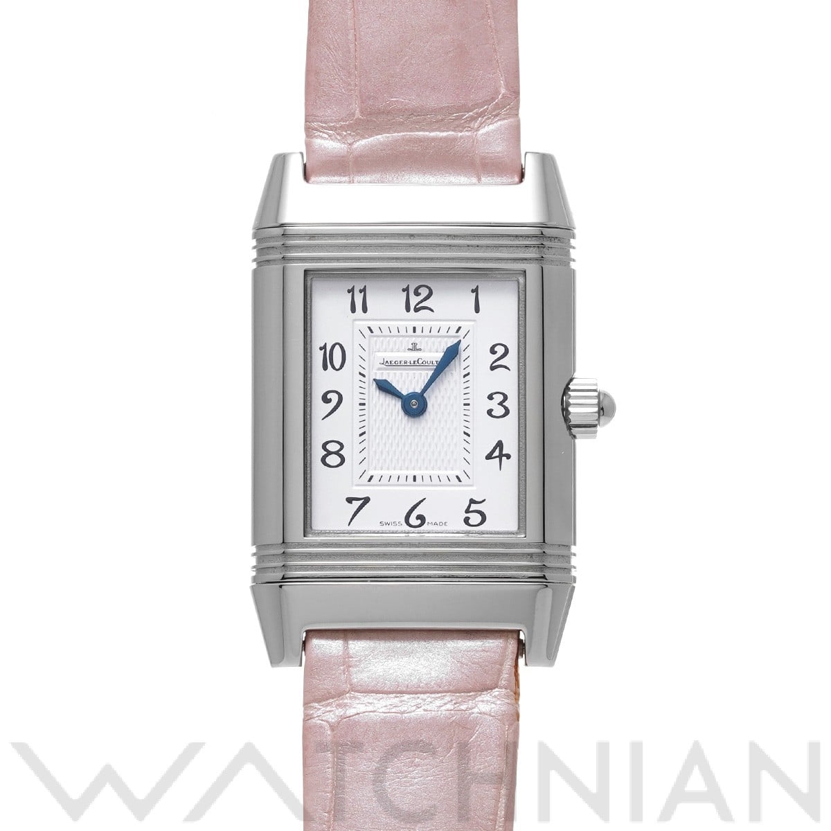 ジャガー ルクルト レベルソ デュオ Q2668410 シルバー/シルバー/ホワイトシェル レディース 時計 【中古】【wristwatch】