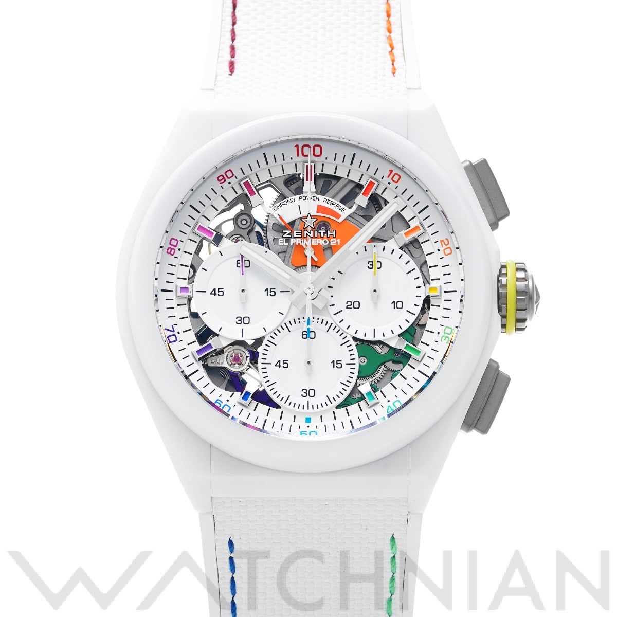 ゼニス / ZENITH デファイ エル・プリメロ 21 クロマ 49.9010.9004/01.R947 スケルトン メンズ 時計 【中古】【wristwatch】