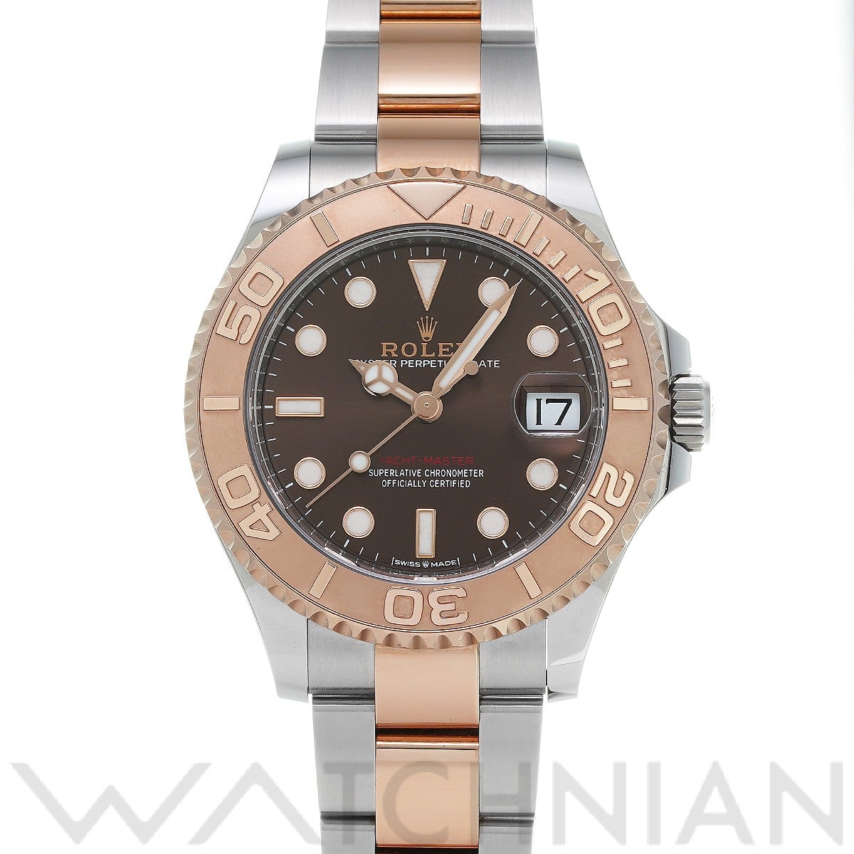 ロレックス ヨットマスター 37 268621 チョコレート メンズ 時計 【中古】【wristwatch】