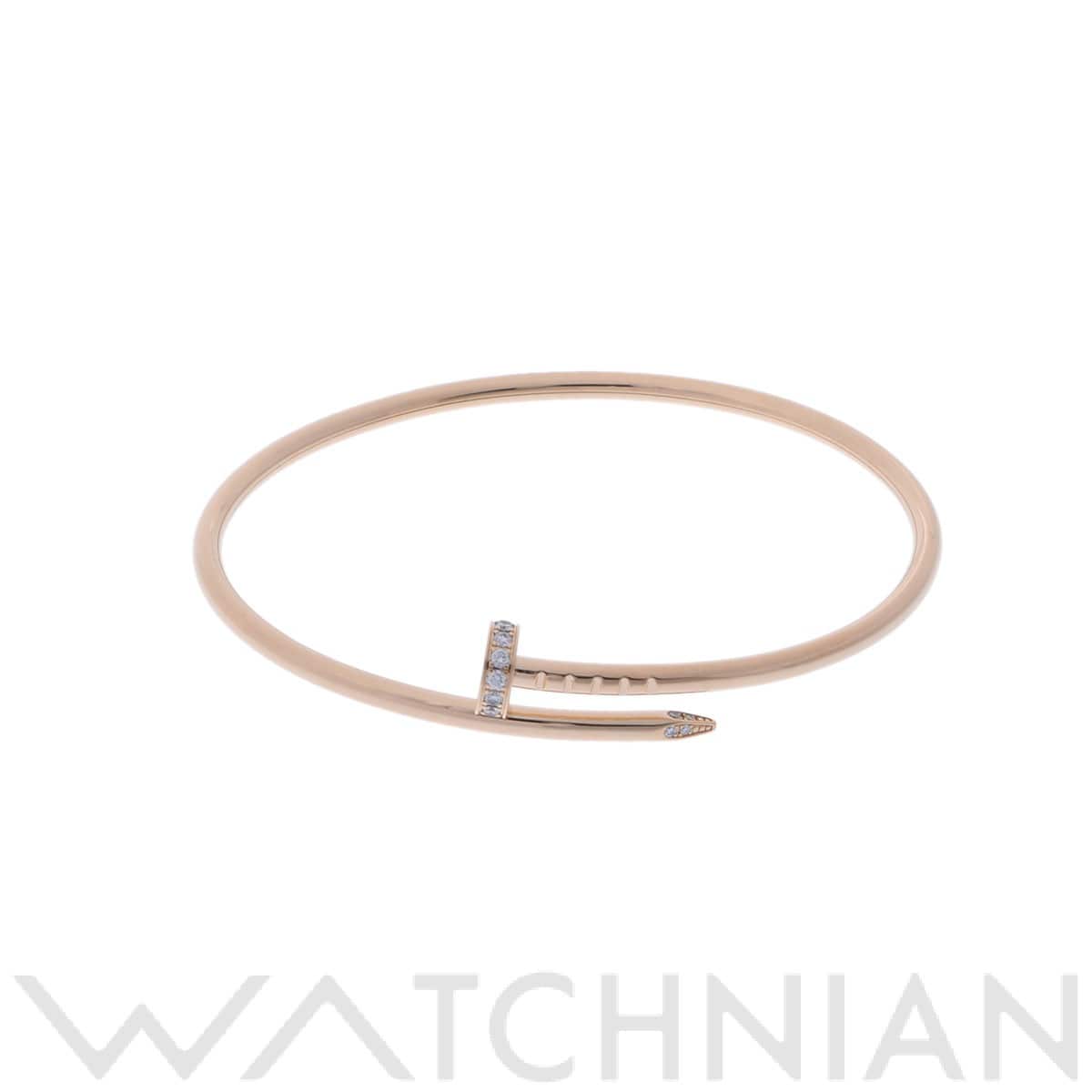 カルティエ ジュストアンクル ブレスレット SM #16 ゴールド K18イエローゴールド YG レディース ジュエリー 【中古】【jewelry】