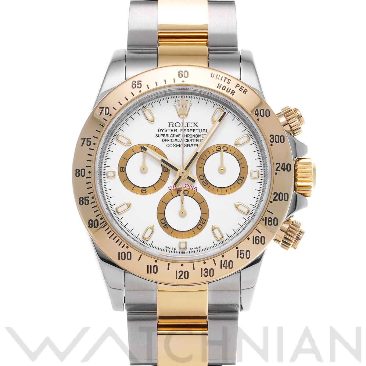 ロレックス コスモグラフ デイトナ 116523 ホワイト メンズ 時計 【中古】【wristwatch】