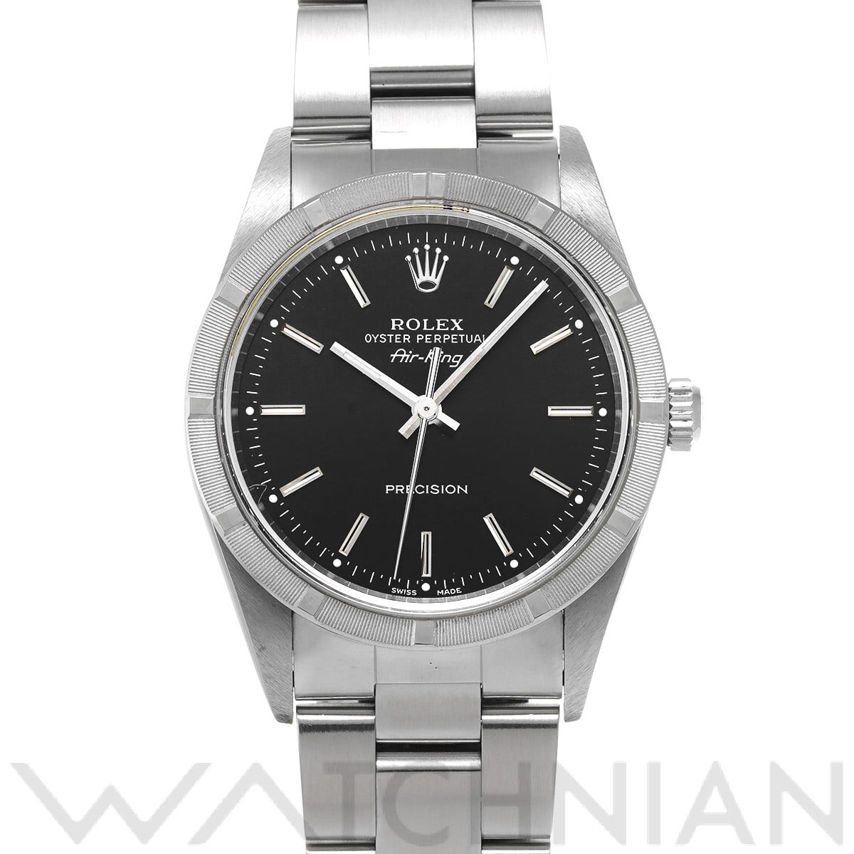 ロレックス エアキング 14010 ブラック メンズ 時計 【中古】【wristwatch】