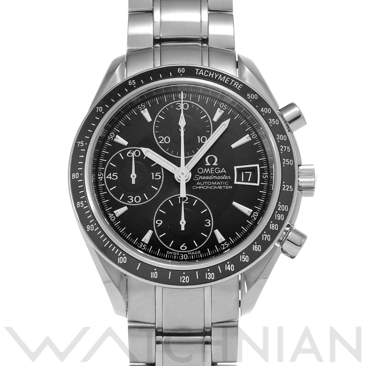 オメガ スピードマスター デイト 3210.50 ブラック メンズ 時計 【中古】【wristwatch】