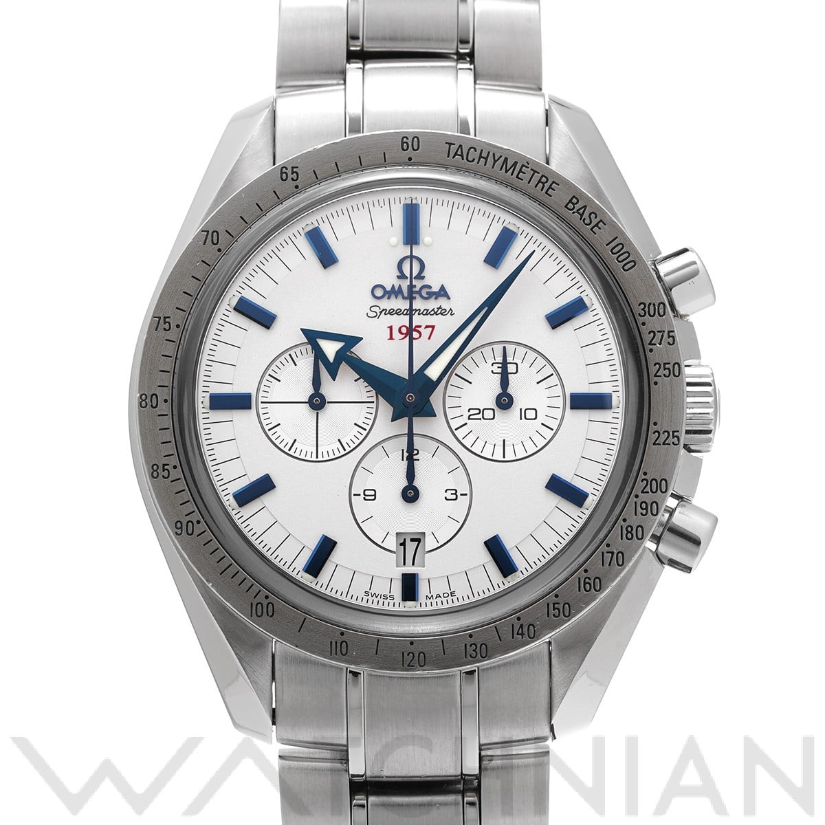 オメガ スピードマスター ブロードアロー 1957 コーアクシャル 321.10.42.50.02.001 シルバー メンズ 時計 【中古】【wristwatch】