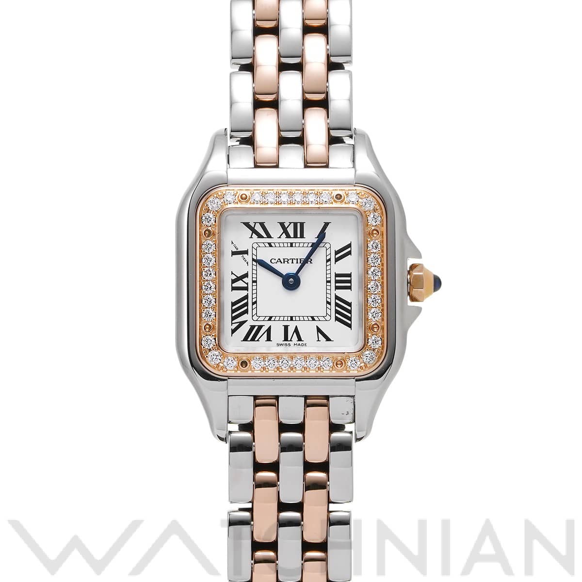 カルティエ パンテール ドゥ カルティエ SM W3PN0006 シルバー レディース 時計 【中古】【wristwatch】