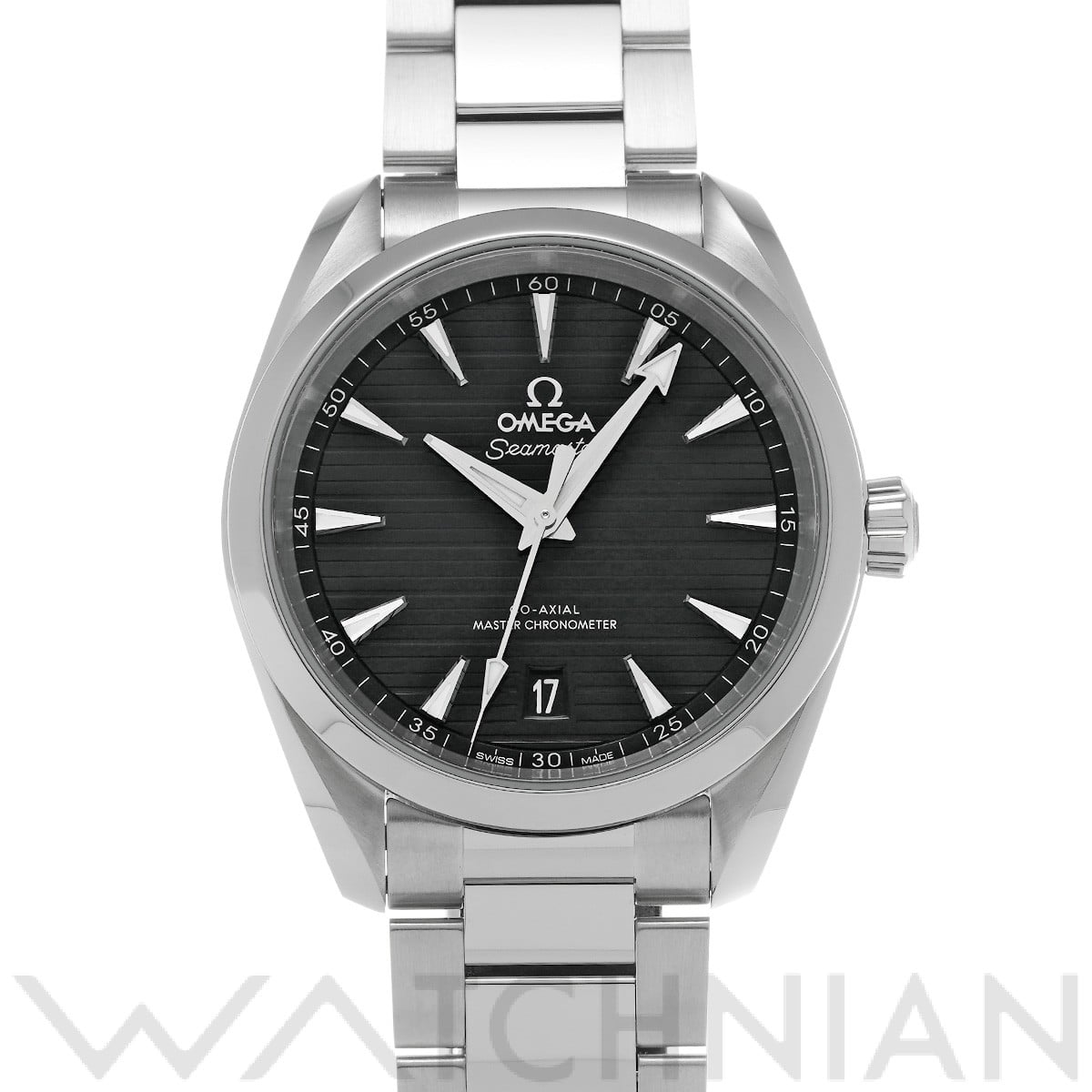 オメガ シーマスター アクアテラ コーアクシャル マスタークロノメーター 220.10.38.20.01.001 ブラック メンズ 時計 【中古】【wristwatch】