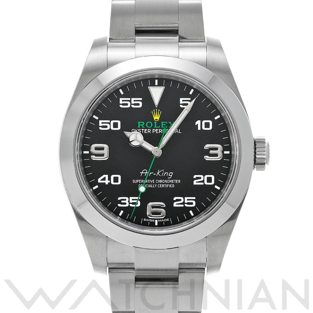 ロレックス エアキング 116900 ブラック メンズ 時計 【中古】【wristwatch】