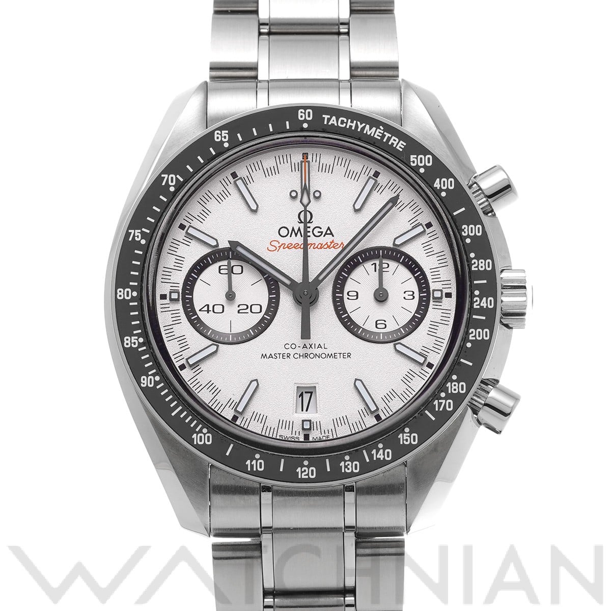 オメガ スピードマスター レーシング コーアクシャル マスタークロノメーター 329.30.44.51.04.001 ホワイト メンズ 時計 【中古】【wristwatch】