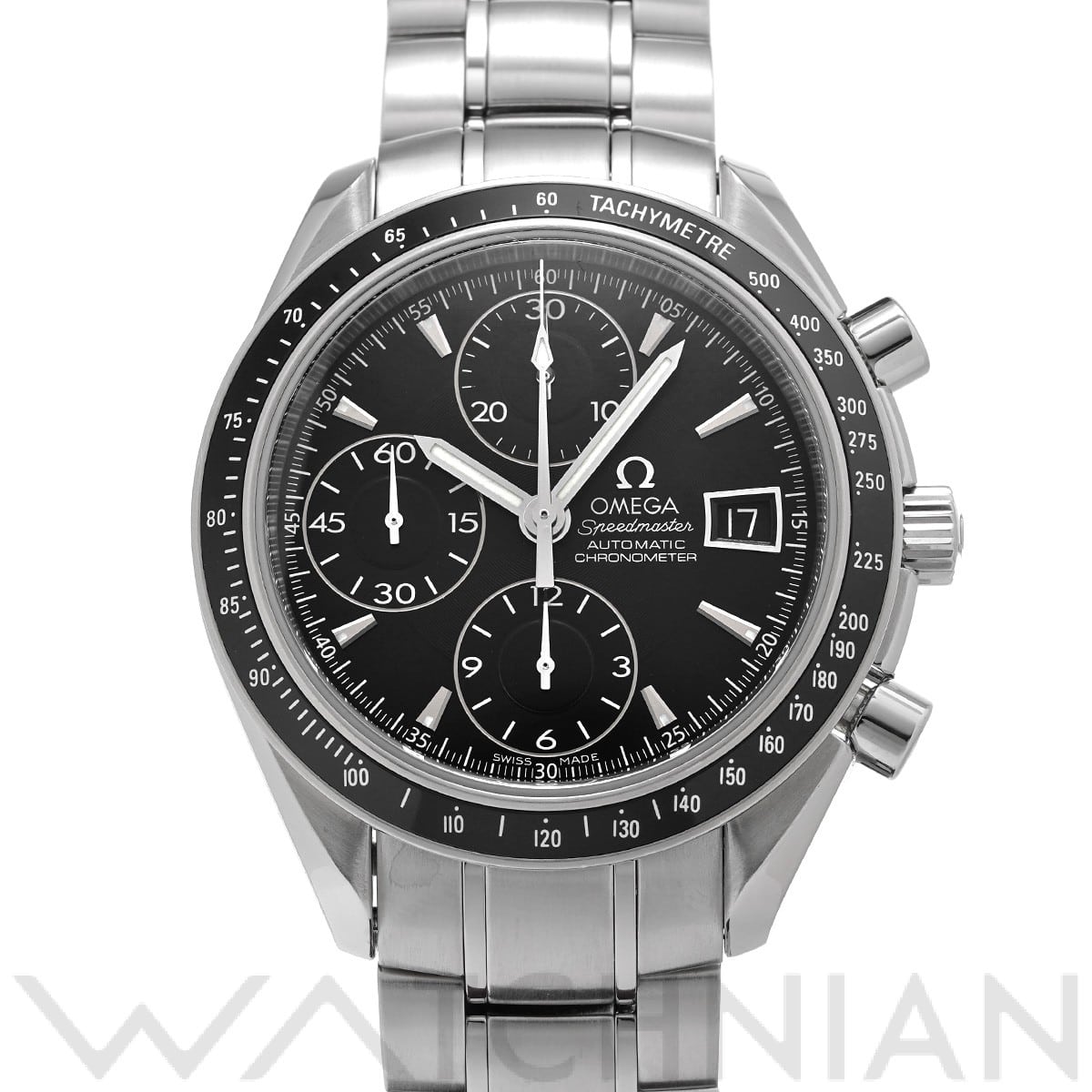オメガ スピードマスター デイト 3210.50 ブラック メンズ 時計 【中古】【wristwatch】