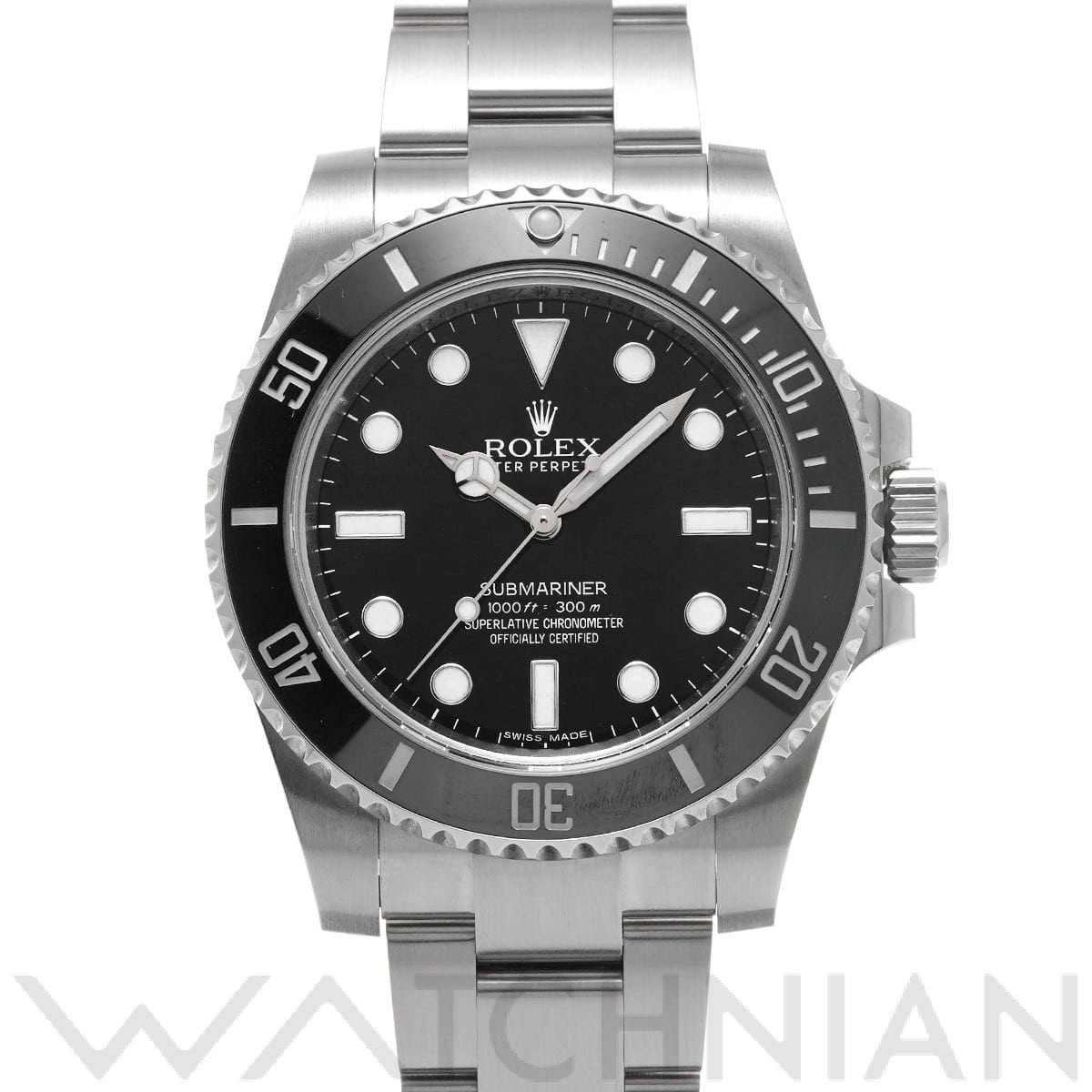 ロレックス サブマリーナ 114060 ブラック メンズ 時計 【中古】【wristwatch】