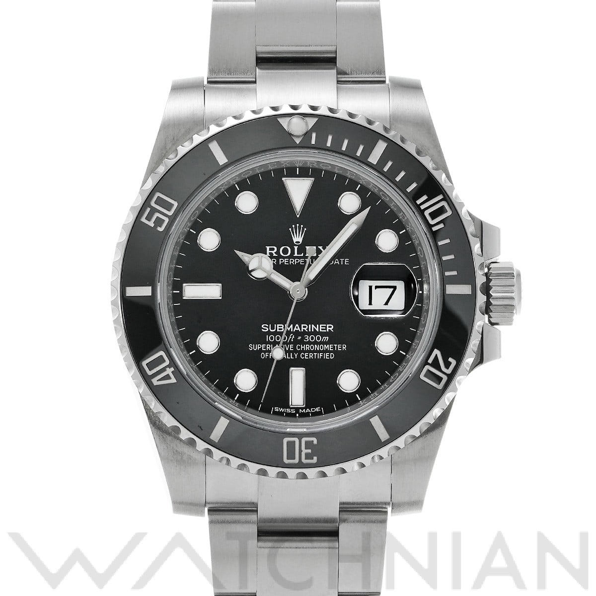 ロレックス サブマリーナ デイト 116610LN ブラック メンズ 時計 【中古】【wristwatch】