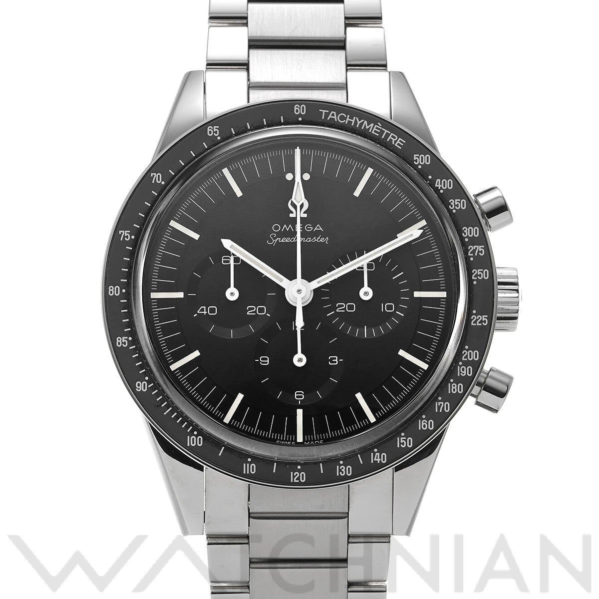 オメガ スピードマスター キャリバー321 311.30.40.30.01.001 ブラック メンズ 時計 【中古】【wristwatch】