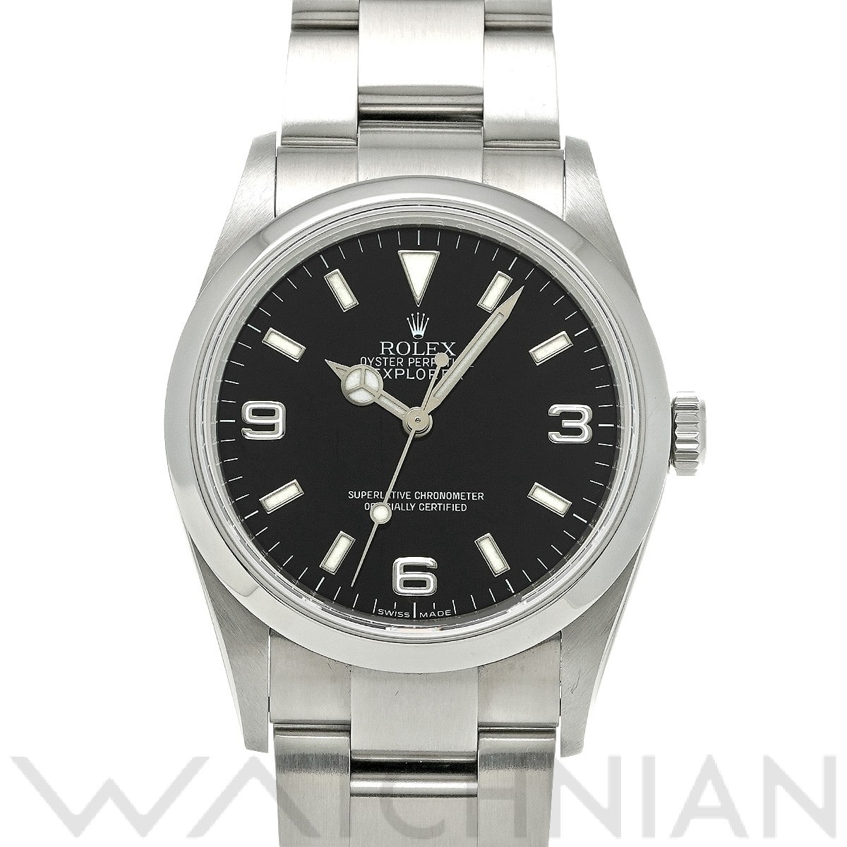 ロレックス エクスプローラー 114270 ブラック メンズ 時計 【中古】【wristwatch】