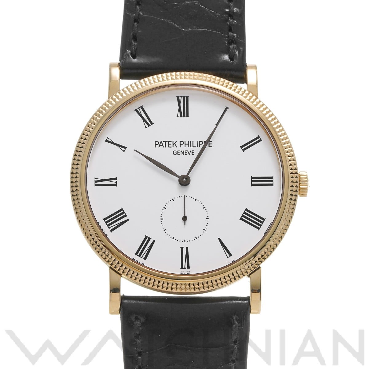 パテック フィリップ カラトラバ 5119J-001 ホワイト メンズ 時計 【中古】【wristwatch】