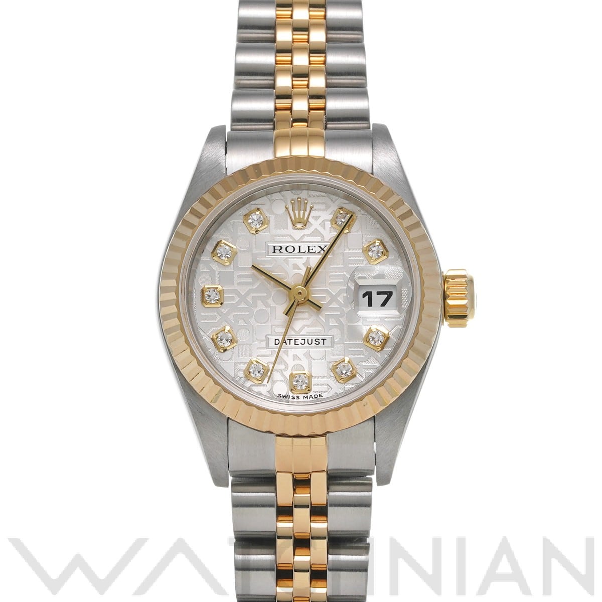 ロレックス デイトジャスト 79173G シルバーコンピュータ/ダイヤモンド レディース 時計 【中古】【wristwatch】