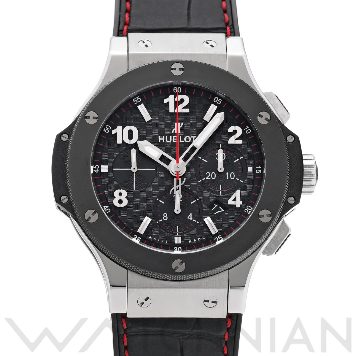 ウブロ ビッグバン スチール セラミック 301.SB.131.RX ブラックカーボン メンズ 時計 【中古】【wristwatch】