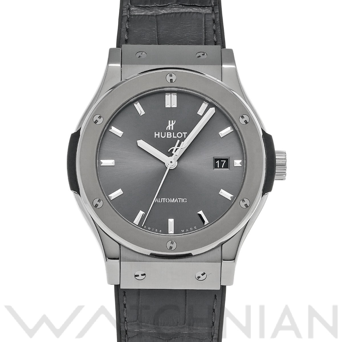 ウブロ クラシックフュージョン チタニウム レーシンググレー 542.NX.7071.LR グレー メンズ 時計 【中古】【wristwatch】