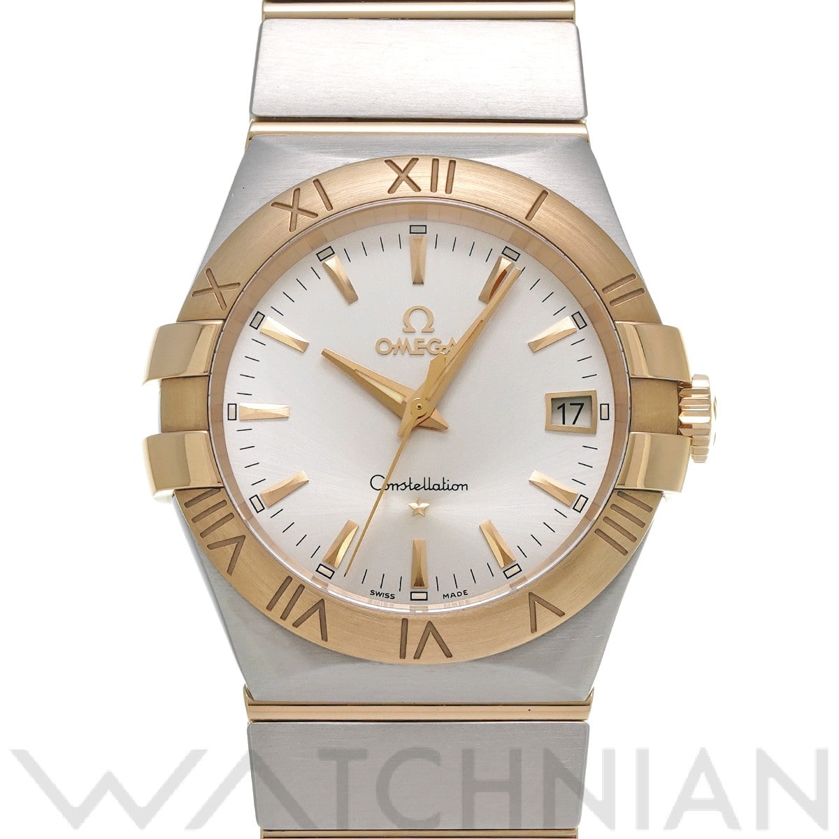 オメガ コンステレーション クォーツ 123.20.35.60.02.002 シルバー メンズ 時計 【中古】【wristwatch】