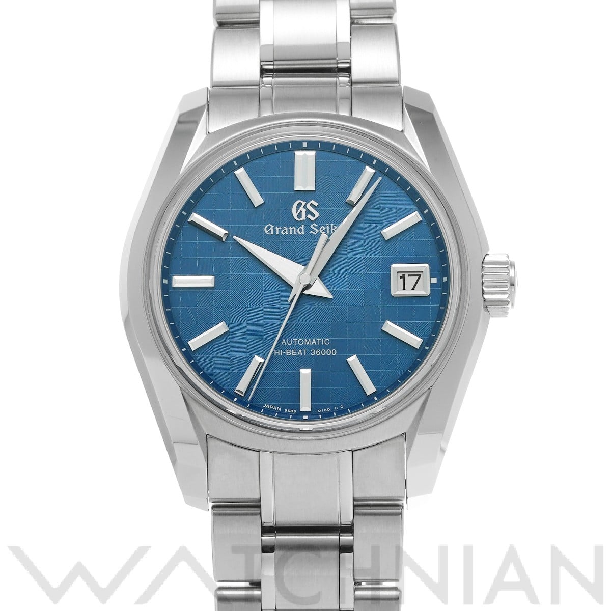 グランドセイコー ヘリテージコレクション メカニカル ハイビート36000 GINZA SBGH315 ブルー メンズ 時計 【中古】【wristwatch】