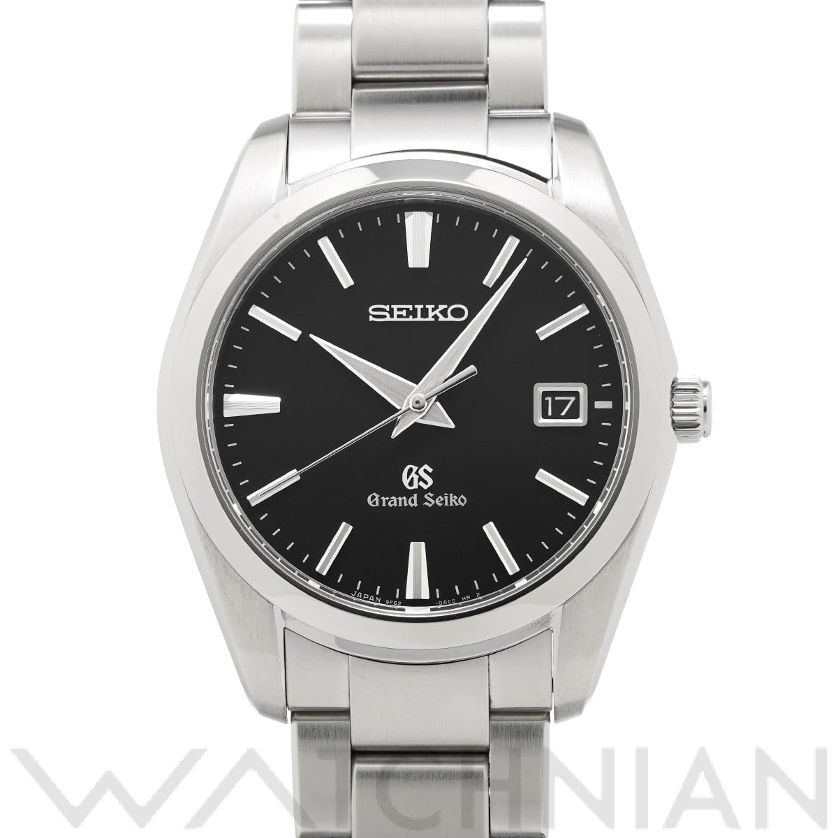 グランドセイコー ヘリテージコレクション クォーツ SBGX061 ブラック メンズ 時計 【中古】【wristwatch】