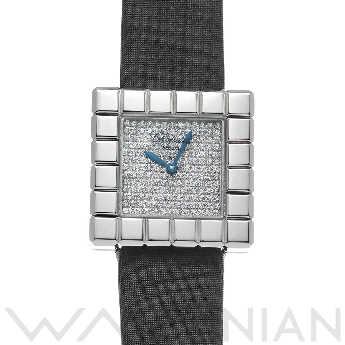 ショパール アイスキューブ 12/7407S ダイヤモンド レディース 時計 【中古】【wristwatch】