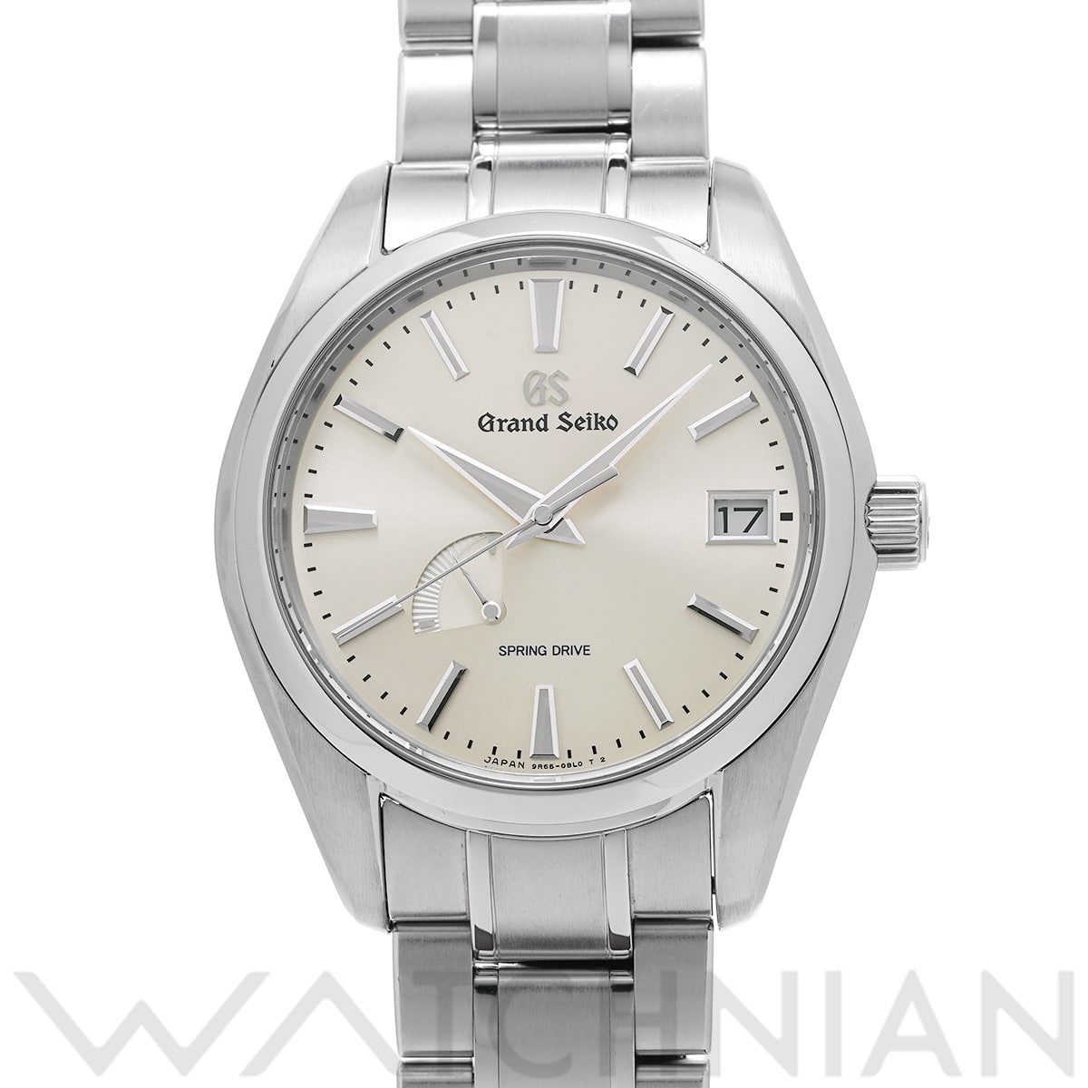 グランドセイコー ヘリテージコレクション スプリングドライブ SBGA201 シルバー メンズ 時計 【中古】【wristwatch】