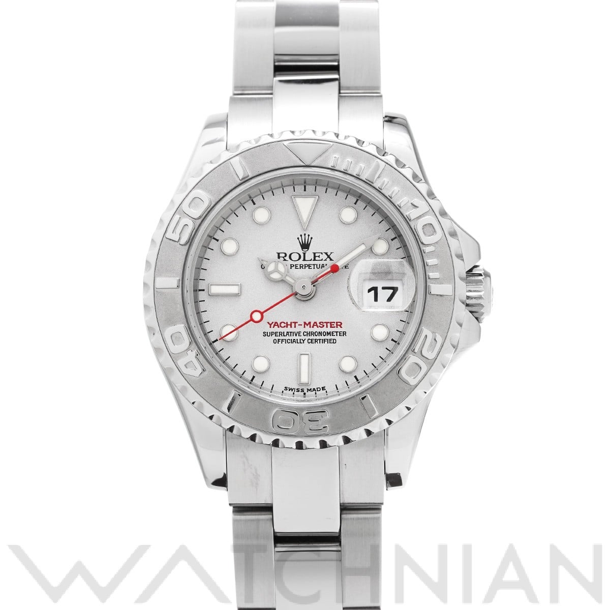 ロレックス ヨットマスター 29 169622 グレー レディース 時計 【中古】【wristwatch】