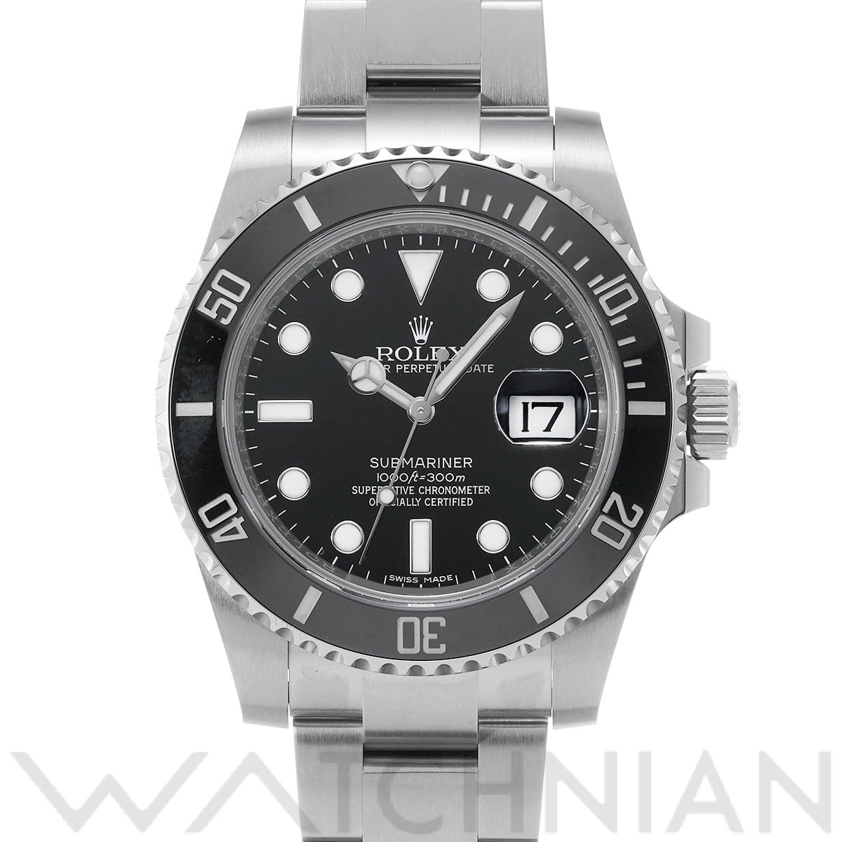 ロレックス サブマリーナ デイト 116610LN ブラック メンズ 時計 【中古】【wristwatch】