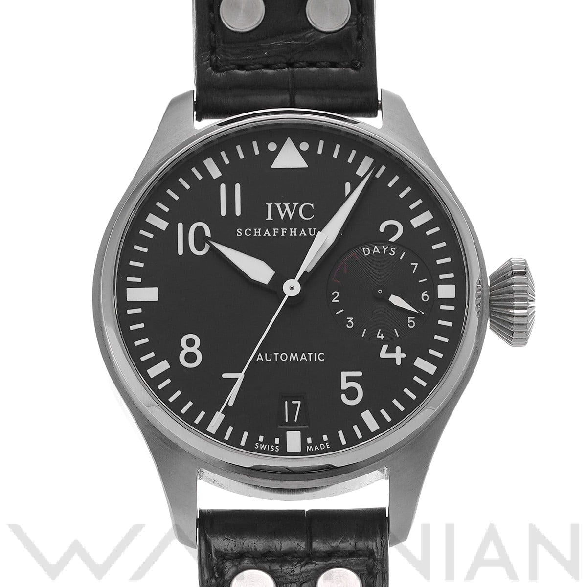 IWC ビッグパイロットウォッチ 7デイズ IW500401 ブラック メンズ 時計 【中古】【wristwatch】