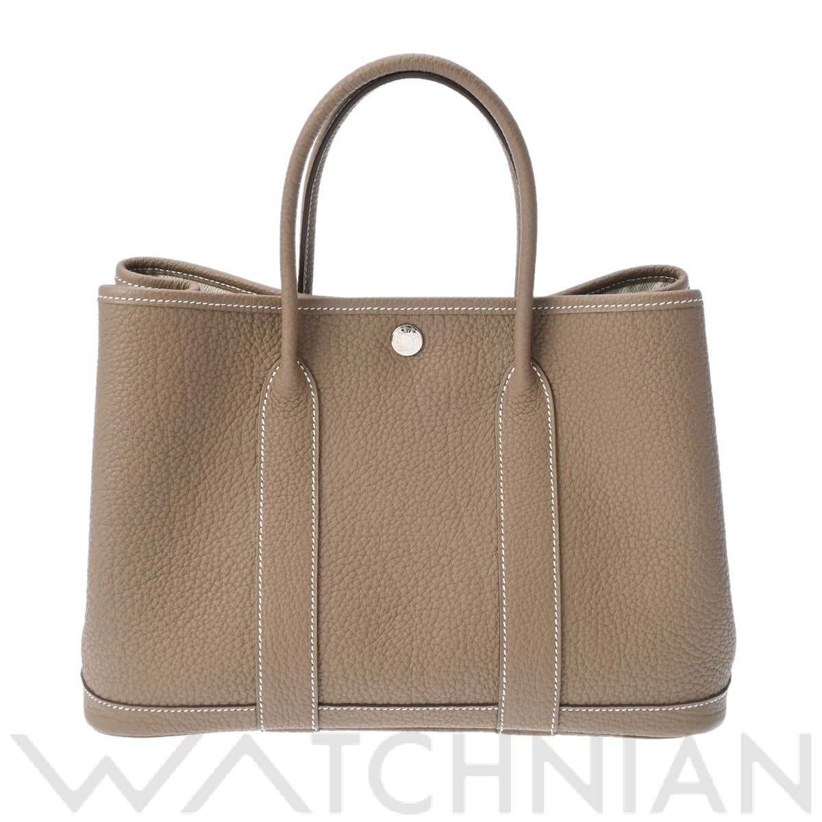 エルメス / HERMES ガーデンパーティ TPM エトゥープ/パラジウム金具 ネゴンダ レディース バッグ 【未使用】【bag】