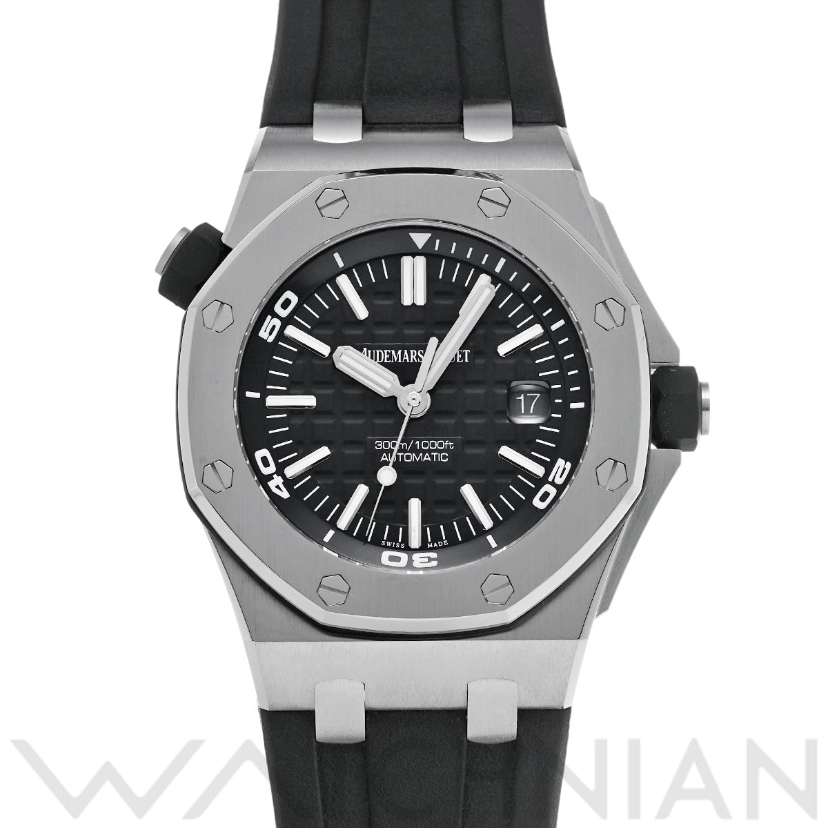 オーデマ ピゲ ロイヤルオーク オフショア ダイバー 15710ST.OO.A002CA.01 ブラック メンズ 時計 【中古】【wristwatch】